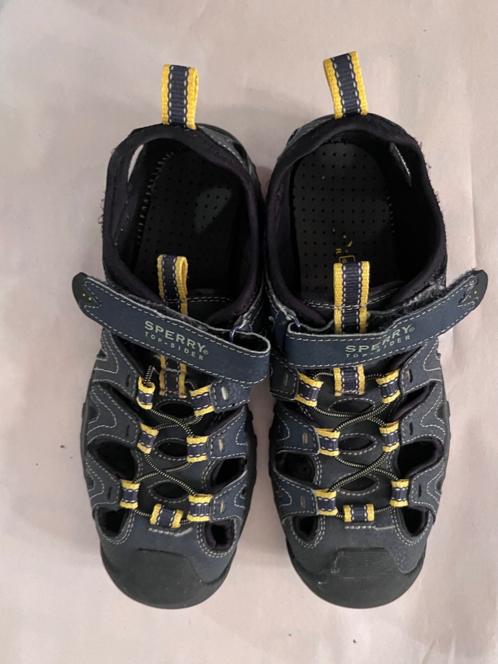 Sperry Top-Sider Boys Wet Tech Closed Toe Water Sandals Shoes - Size 4